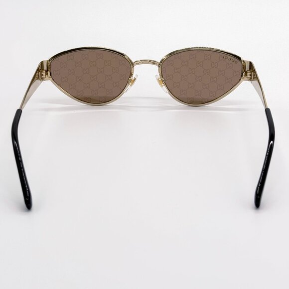NEW GUCCI SUNGLASSES GOLD WOMEN CAT EYE EYEWEAR GUCCI GG1853S 003 main image 6